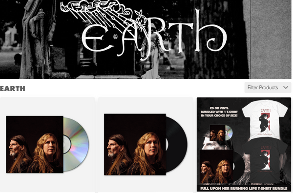 N America $ Store at Hello Merch
(Earth & Dylan Carlson Solo store)